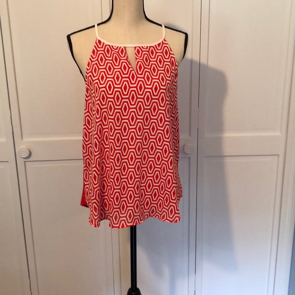 Reddish Orange Top